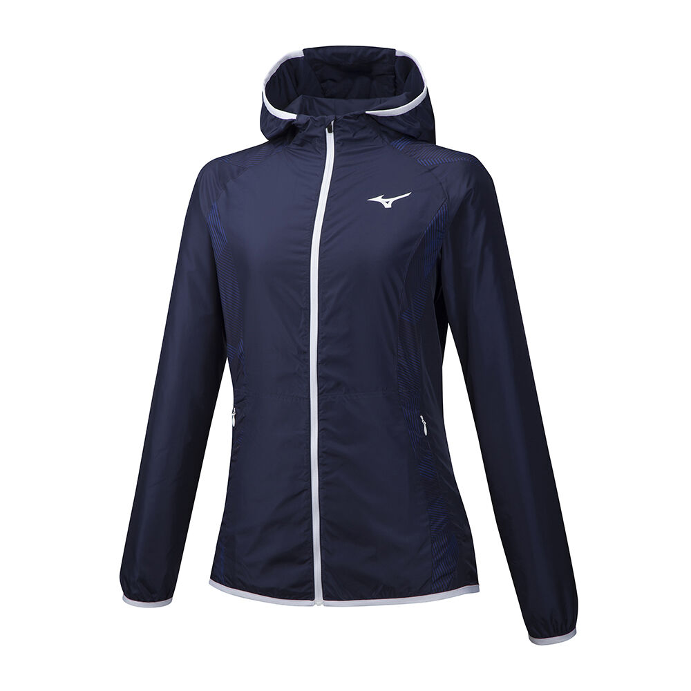 Damske Bundy Mizuno Printed Hoody Nachový Vypredaj JRFK60584